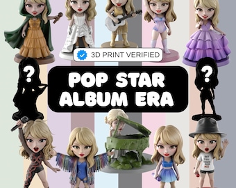 STL-Dateien Popstar-Album Eras