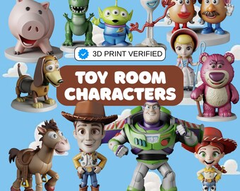 STL-Dateien Spielzeug Raum Charaktere Cowboy Space Hero