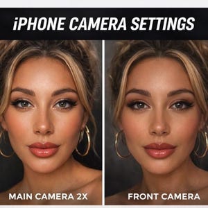 iPhone Camera Settings for Beauty Videos | Best Indoor Video Setup for Beginners | iPhone Filming Cheat Sheet PDF