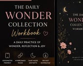 The Daily Wonder Collection Workbook | Interactive Digital Journal for GoodNotes | Mindfulness Reflection Planner | Dark Mode iPad Journal