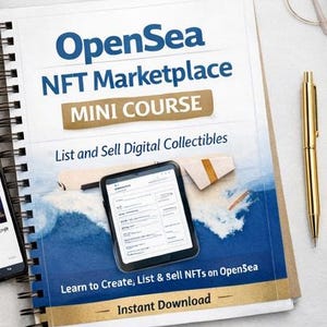 OpenSea NFT Marketplace Mini Course – List and sell digital collectibles