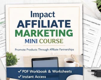 Minicurso de Marketing de Afiliación de Impacto: Promociona productos a través de programas de afiliados.