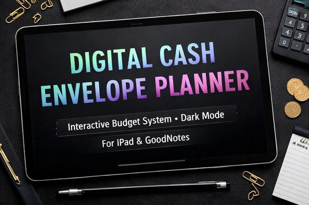 Digital Cash Envelope Planner - Take Control of Your Money With the ...