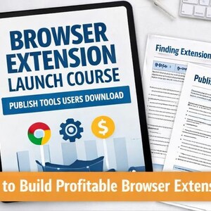 Browser Extension Marketplace Mini Course – Publish tools users will download