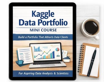 Mini corso Kaggle sul portfolio dati: crea un portfolio che attragga clienti nel settore dei dati.