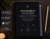 Invisible Systems Observation Workbook | PDF GoodNotes Planner | Interactive Productivity Reflection Journal | iPad Digital Workbook