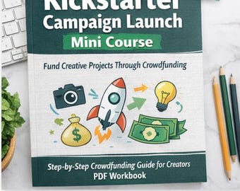 Mini corso sul lancio di campagne Kickstarter: finanzia progetti creativi tramite crowdfunding.