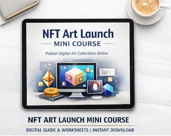 Mini corso di lancio di NFT Art: pubblica online le tue collezioni di arte digitale.
