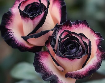Seltene Rosensamen - Klassische mehrjährige blühende Pflanzen für elegante Gartenlandschaften im Freien
