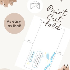 May include: A printable greeting card with the words "Print Cut Fold" in brown script. The card features the text "YOU DID IT! Class of 2026" and a graduation cap graphic. Additional text reads "Go confidently in the direction of your dreams. Live the life you have imagined."