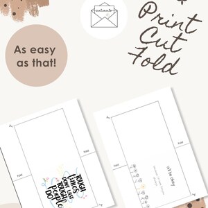 Paquete de tarjetas de apoyo para la salud mental, paquete de tarjetas de felicitación de ánimo, descarga digital "Pensando en ti", conjunto de afirmaciones positivas, tarjetas kawaii. imagen 4