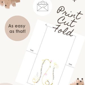 Printable You Are My Sunshine Card, Romantic Love Song Card for Him Her, Cute Anniversary Birthday Card, Instant Download PDF image 4