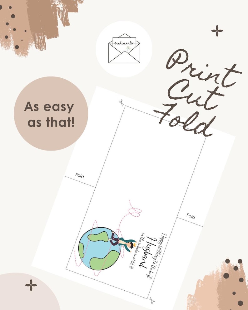 Happy Birthday Husband Card, Best Husband in the Whole World Birthday Gift, Cute Travel Birthday Card for Him Romantic Husband Birthday Gift image 3