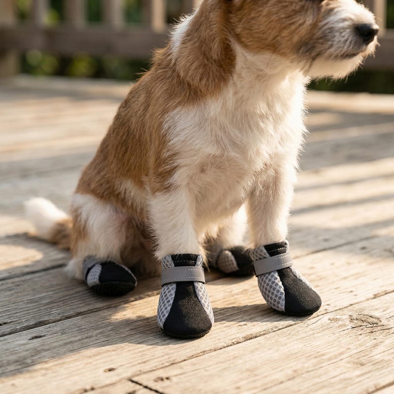 Waterproof Anti-Slip Dog Boots, Paw Protectors, Outdoor Hiking Shoes image 8