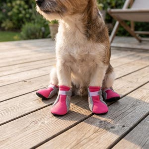Waterproof Anti-Slip Dog Boots, Paw Protectors, Outdoor Hiking Shoes image 7