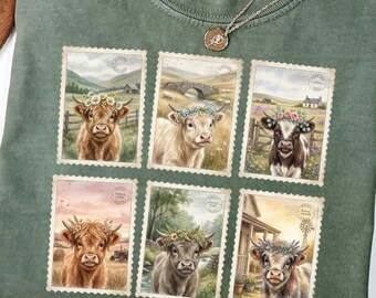 Highland Kuh PNG, süßes Highland Kalb Design, Kuhliebhaber Png, Landkuh Design, Kokette Kuh Png, süßes Kuh Design, alltägliche Designs