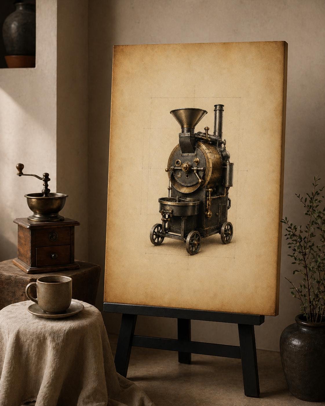 Antique coffee roaster - Etsy 日本