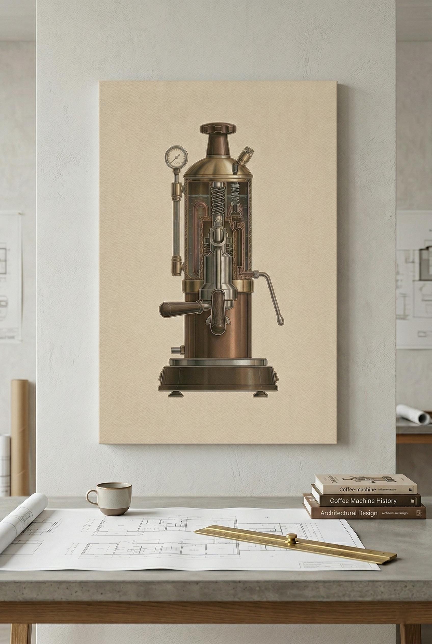 Vintage lever espresso machine - Etsy 日本