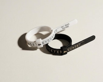 US Ring Sizer Tool: Adjustable Band for Accurate Measurement