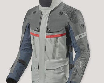 Rev It Dominator 3 GTX Motorcycle Jacket Waterproof Cordura Adventure Touring Riding Gear