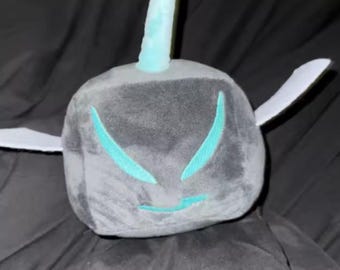 Grijze alien pluche – Teal Eyes Sci-Fi-knuffel, kussen ruimtewezen 20 cm