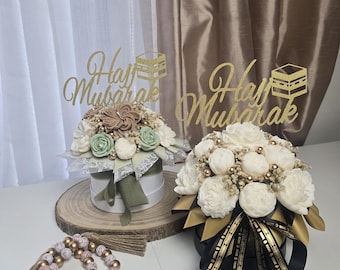 Scented Candle Flower Bouquet | Luxury Artisan Home Decor, Hajj Mubarak Gift