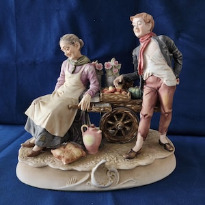Capodimonte Old Man - Etsy