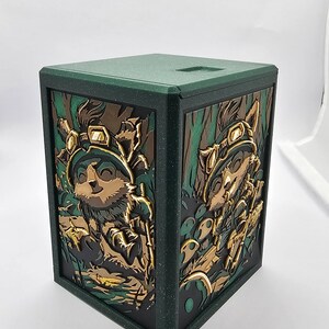 Riftbound Deck box - Teemo – Magnetic Lid, 75 double sleeved
