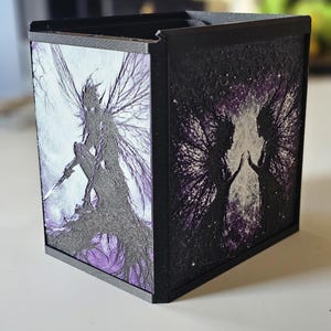 Fairy Commander Deck Box - Etsy Fairy Commander Deck Box - Etsy