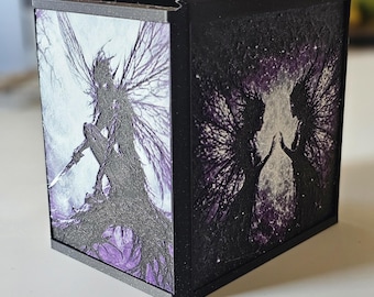 Faerie Commander Deck Box  MTG Card Storage With Display - Etsy