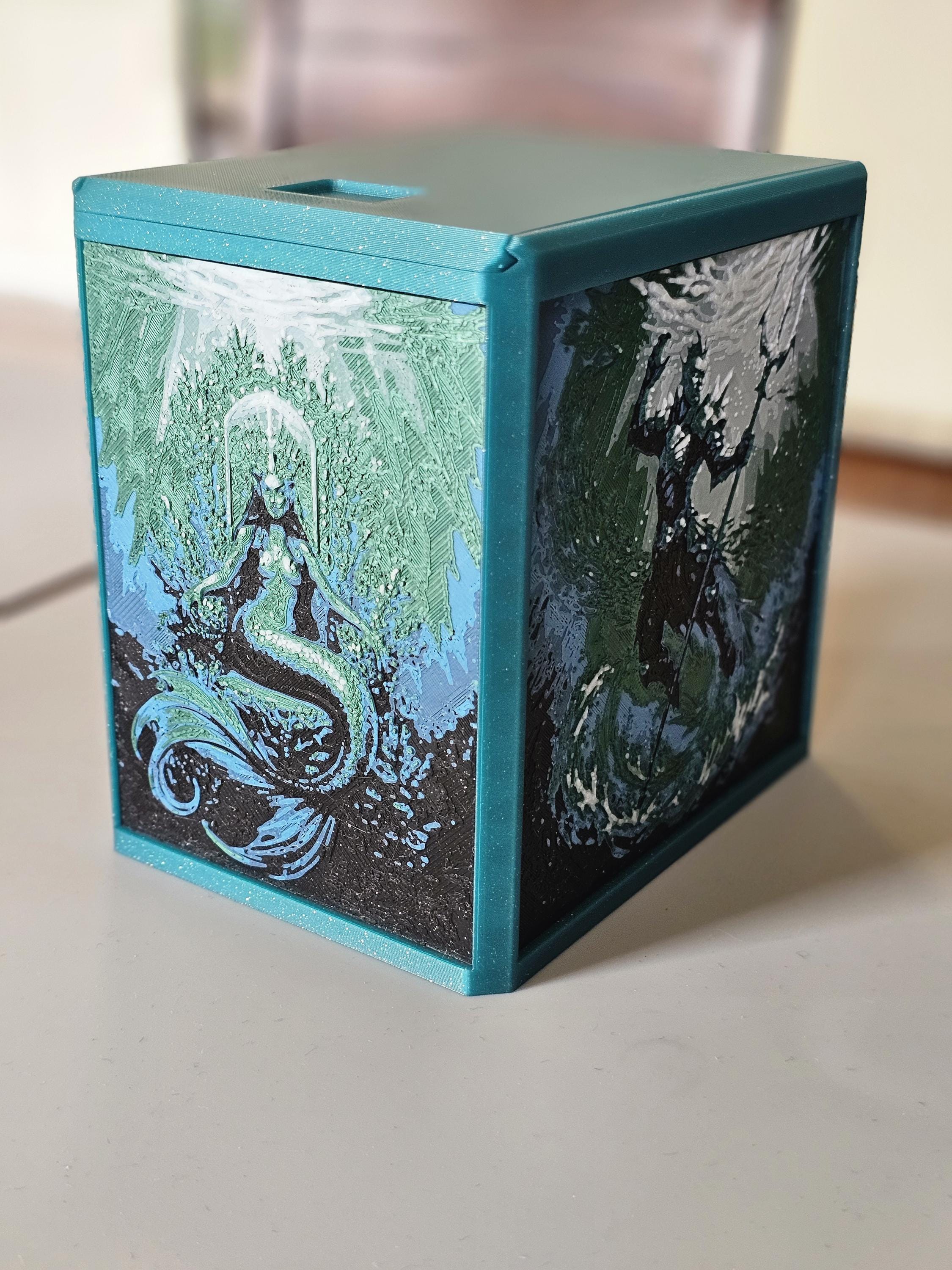 merfolk card sleeves Fantasy North - Muffins - The House-Sized - 100 Smooth Matte TCG Card Sleeves - Fits Magic MTG Commander Pokemon and Other Card Games