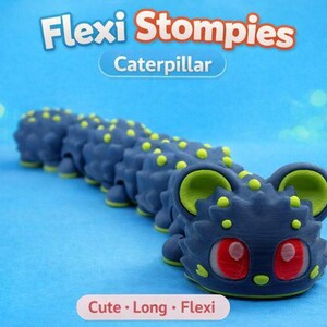 Stompies Caterpillar – Fully Flexi Articulated Desk Buddy