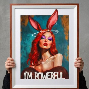 Powerful Woman Art Print