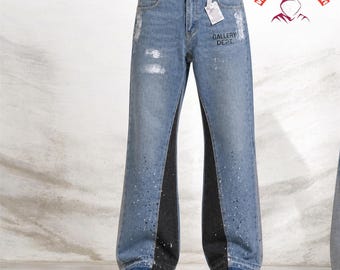 Jeans larghi unisex azzurri Gallery Dept.