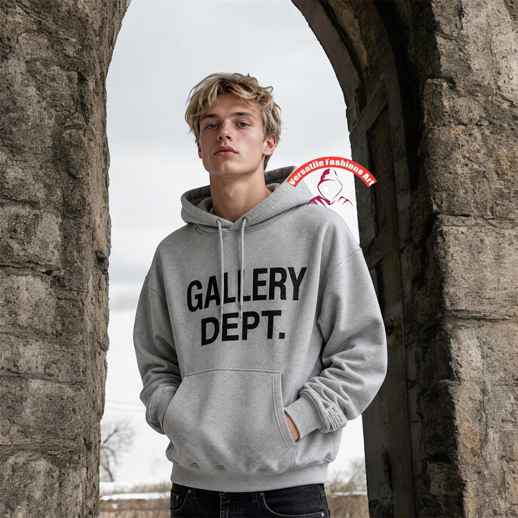 GALLERY DEPT. グレー フード付きパーカー Grey Gallery Dept Hoodie - Etsy