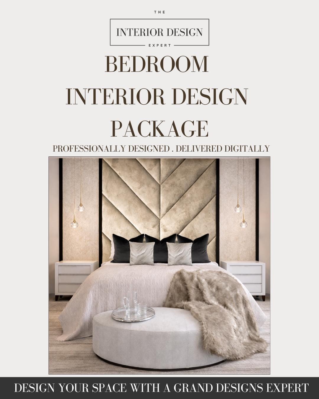 Bespoke Bedroom Interior Design Board Inc Shopping List – Grand Designs ...