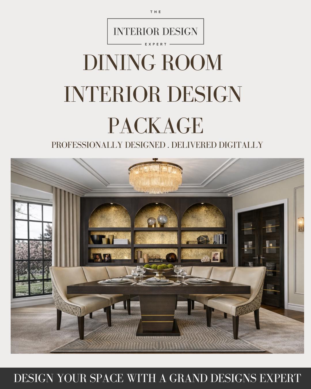 Bespoke Dining Room E-design Board Inc Shopping List – Grand Designs ...