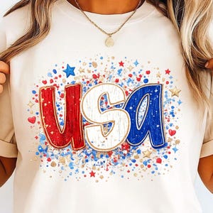 USA Splatter PNG, Faith PNG, Patriotic Png, American Png, Girly Png, Realistic Paint Png, Stripes Png, Memorial Day Png, July 4th Png