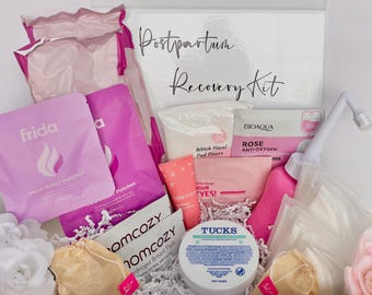 Kit de recuperación posparto para nuevas mamás, Frida Mom Essentials, paquete de autocuidado