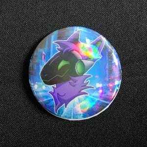 Holographic Protogen Pin