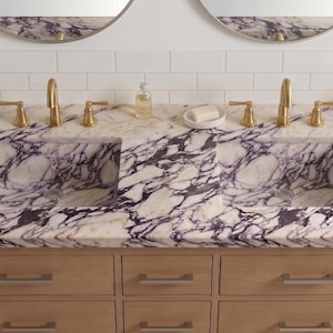 Calacatta Viola Marble Countertop with or without sink - Kitchen, Bathroom Surface