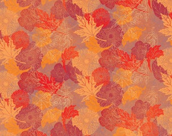 Autumn Leaves Scrapbook Paper – Fall Craft Paper Pack (15 Sheets)