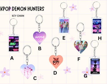 Kpop Demon Hunters Key Chain