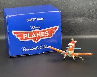 Grolier Disney Early Moments Planes Christmas Ornament Dusty President's Edition