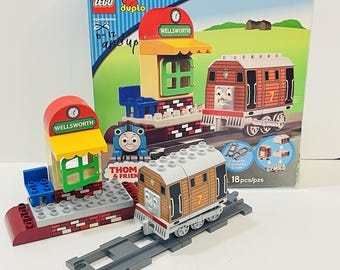 Lego Duplo 5555 Toby @Wellsworth Station Thomas Friends Train Set Track Complete