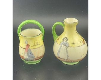 Royal Doulton Seriesware Miniature Vase - Dutch A Harlem Series Jug Bucket