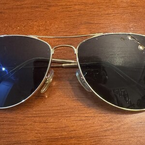 Ray-Ban COCKPIT RB 3362 001/59-14 3N Gold Metal Frame Sunglasses (Aviator) image 7