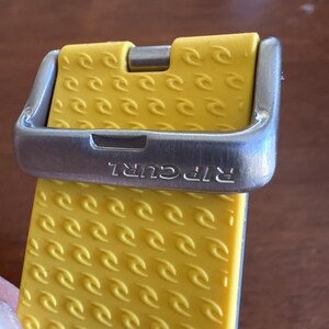 Rip Curl A2749 Tour XL Surf Watch - Black/Yellow Underneath image 8