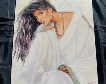 Dies ist ein Set von vier Native American Wand Kunst Drucke