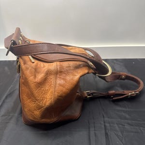 Vintage Valentino Di Paolo Leather Bucket Bag/Backpack Made in Italy image 15